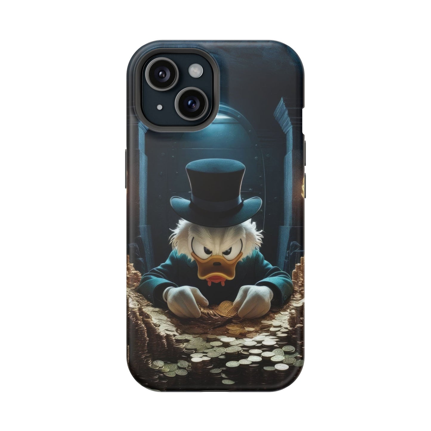 Magnetic Phone Case - Scrooge McDuck Design