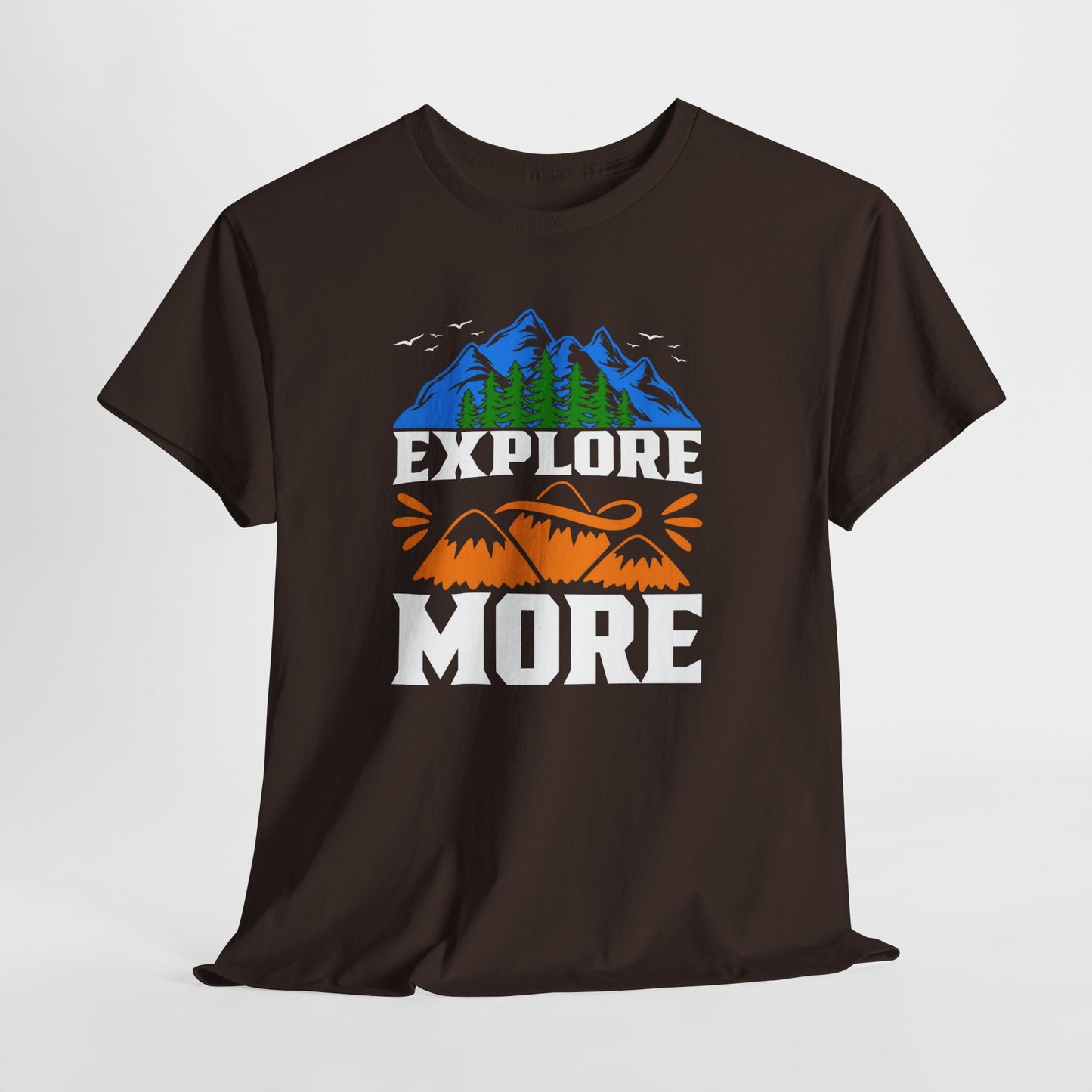 Explore More Adventure Tee - Unisex Heavy Cotton T-Shirt