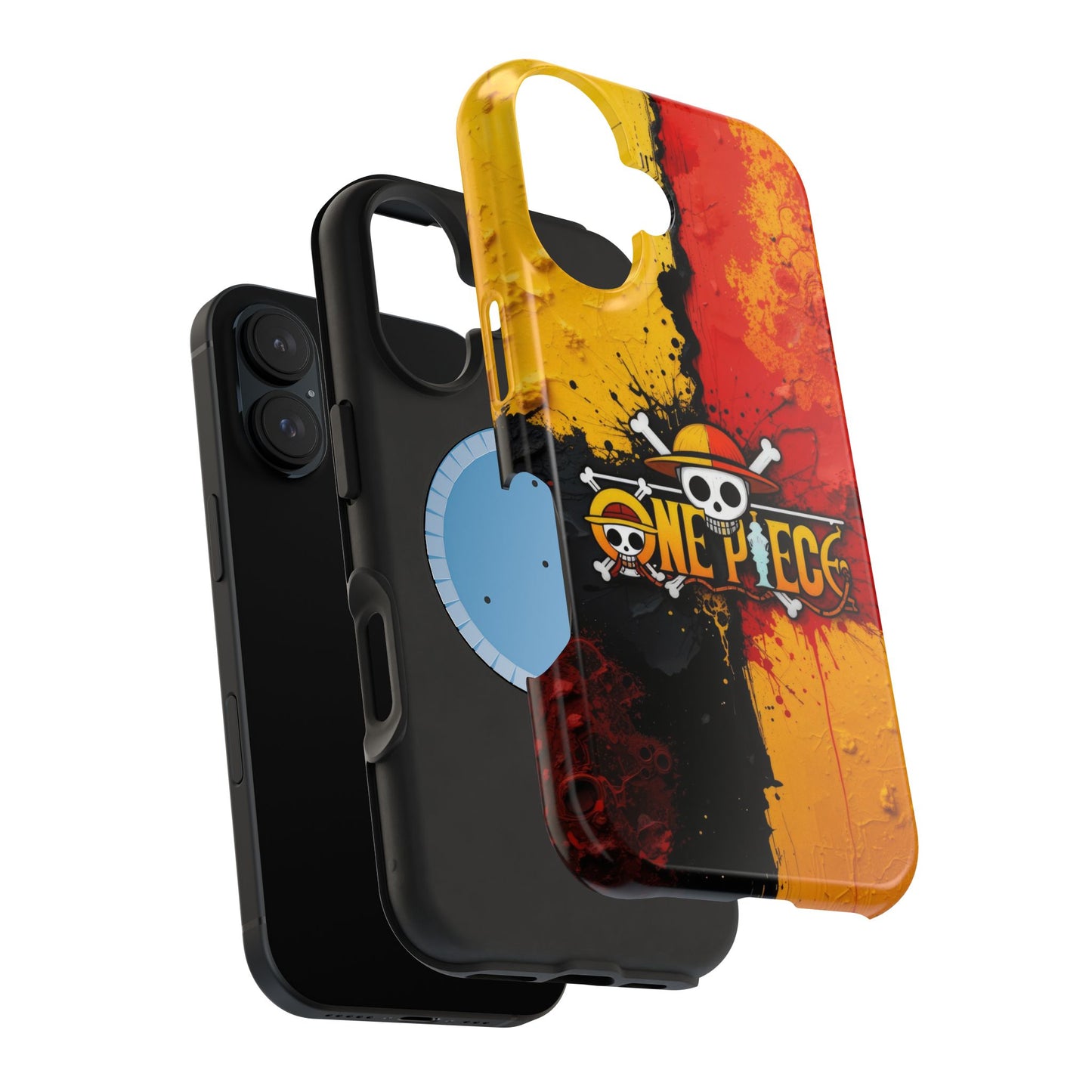 One Piece Vibrant Magnetic iPhone Cases, Anime Accessories