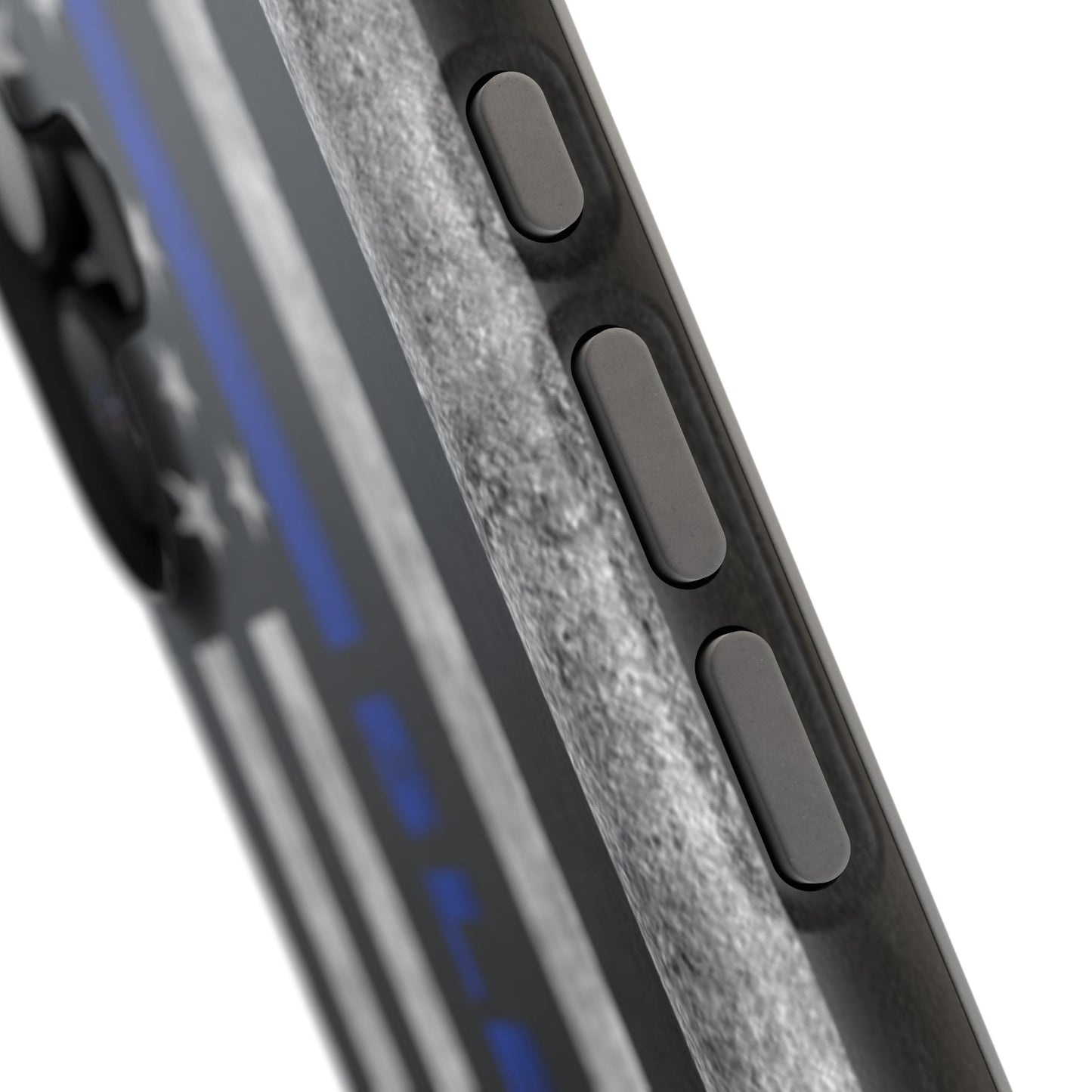 Police Magnetic Phone Cases, Bleed Blue