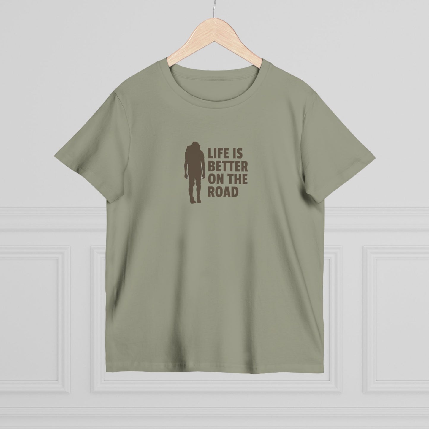 Life Is Better On The Road Women’s Maple Tee