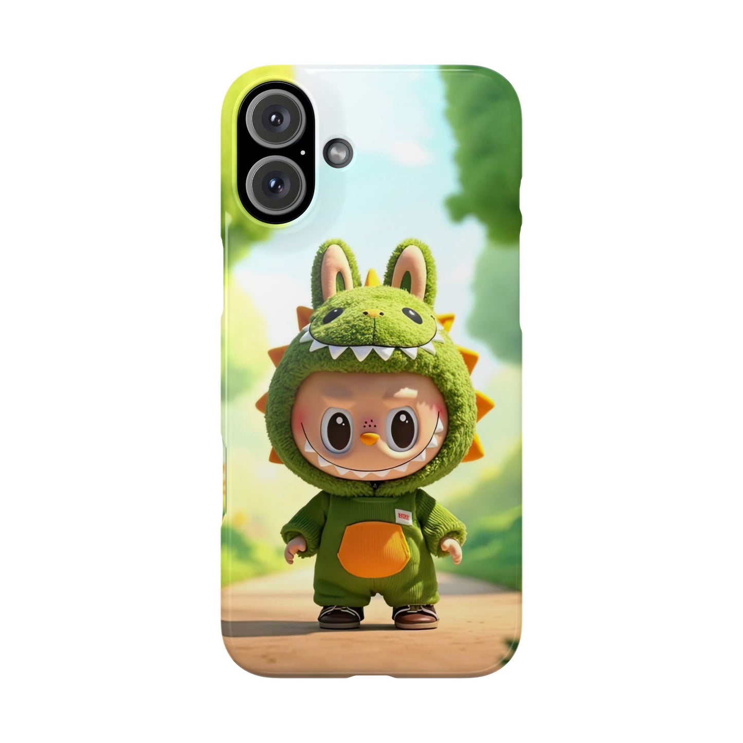 The Monsters Snap Case for iPhone Models – Playful Dinosaur Design