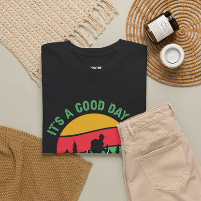 "It's a Good Day to Hike" Unisex Heavy Cotton Tee - Adventure Outdoor Shirt