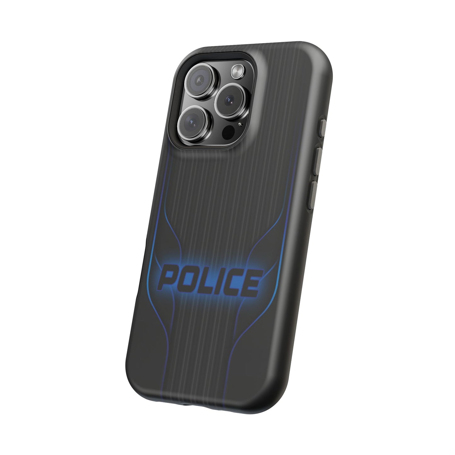 Police Magnetic Phone Cases, Blue Light
