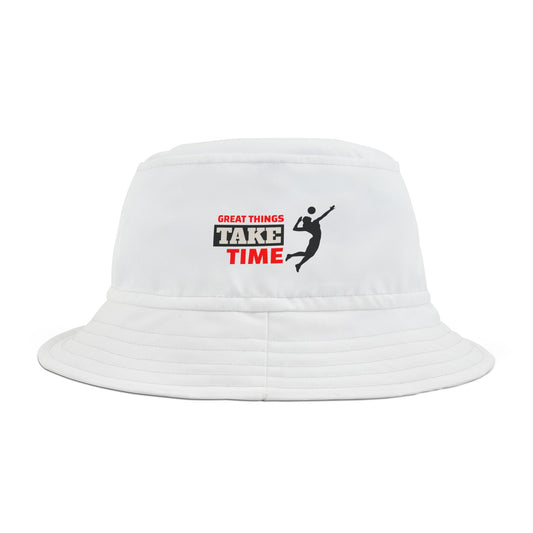 Great Things Take Time Bucket Hat (AOP)