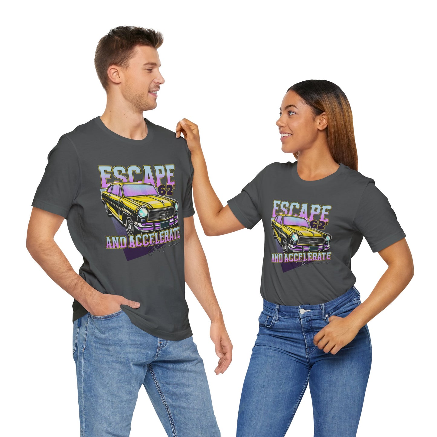 Escape And Accelerate Unisex Jersey Short Sleeve Tee