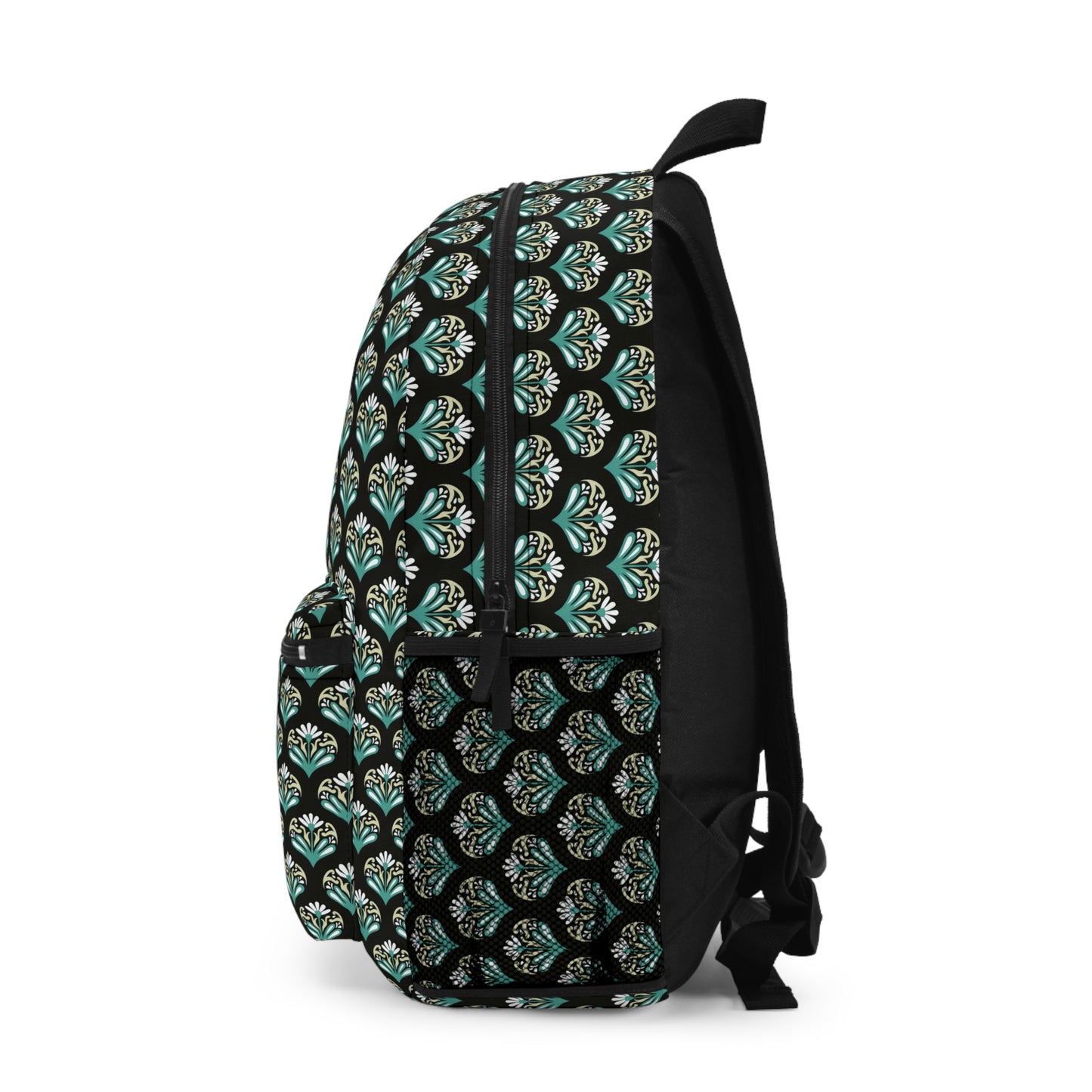 Classic Charm: Retro Flower Backpack