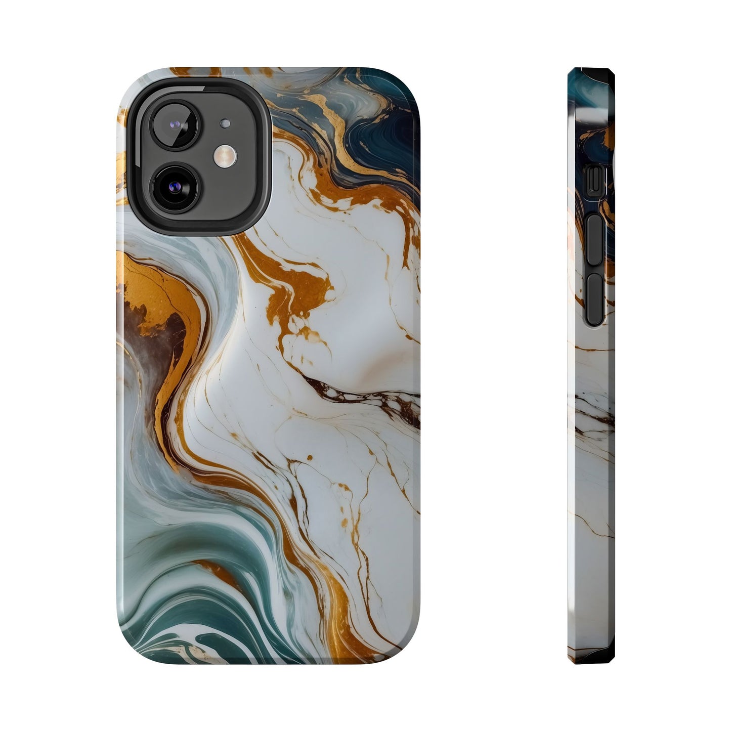 Marble Tough iPhone Case, Stylish Protective Case