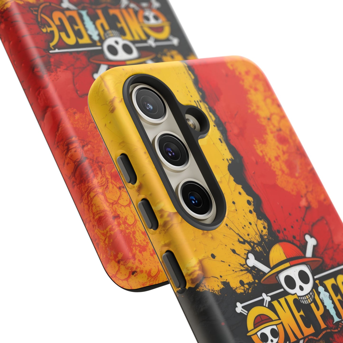 One Piece Samsung Tough Phone Case, Anime Vibrant Design