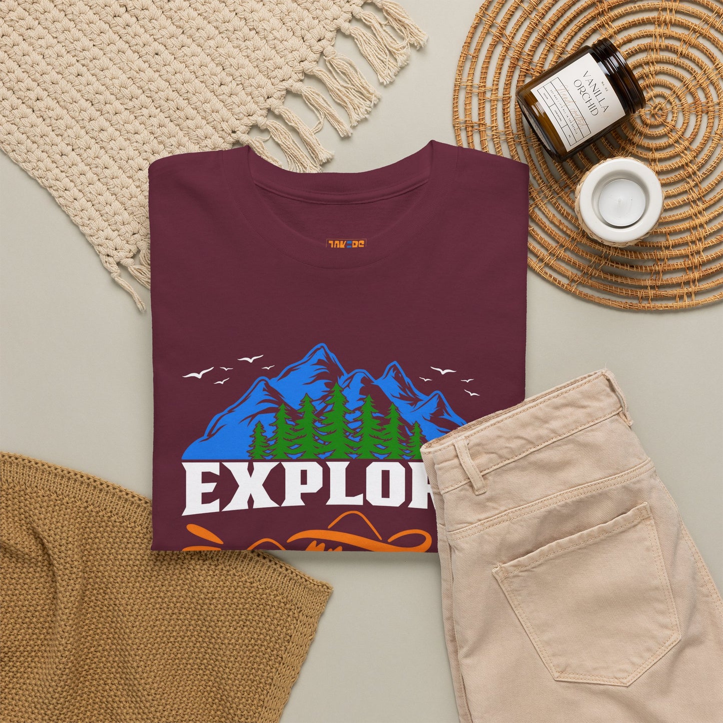 Explore More Adventure Tee - Unisex Heavy Cotton T-Shirt