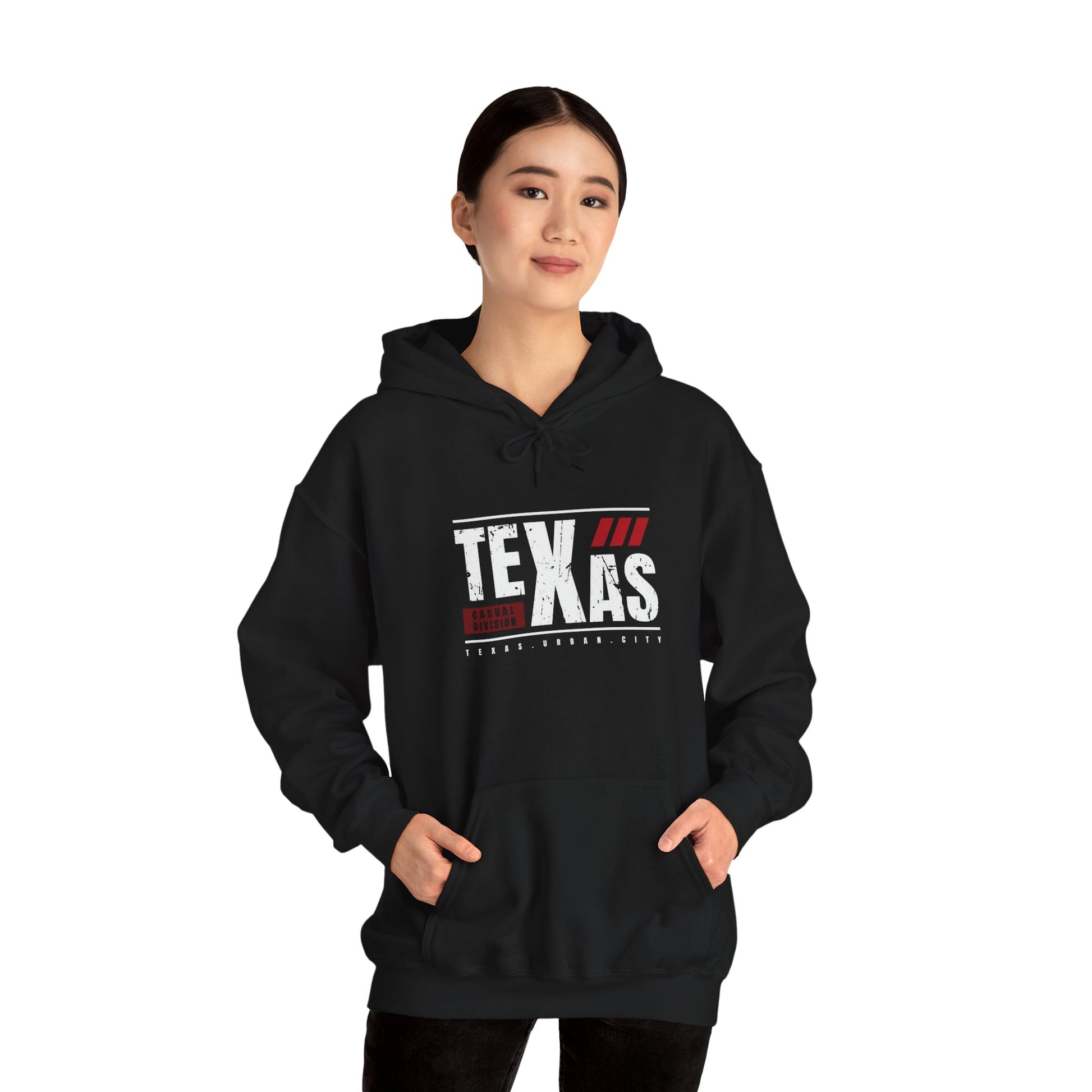 Texas Unisex Heavy Blend Hoodie - Bold Design for Everyday Comfort