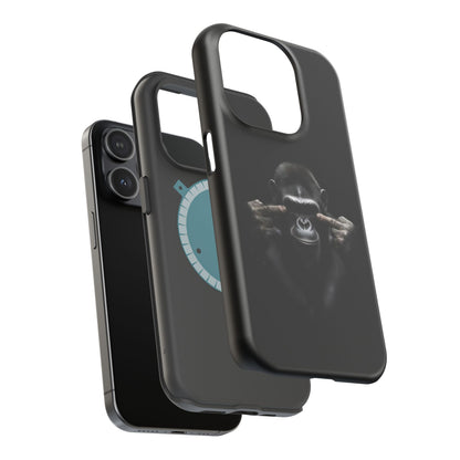 Edgy Gorilla Magnetic iPhone Case, Unique Cell Phone Cover
