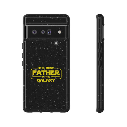 Galaxy-Themed Google Pixel Tough Case - Perfect Gift for the Best Father