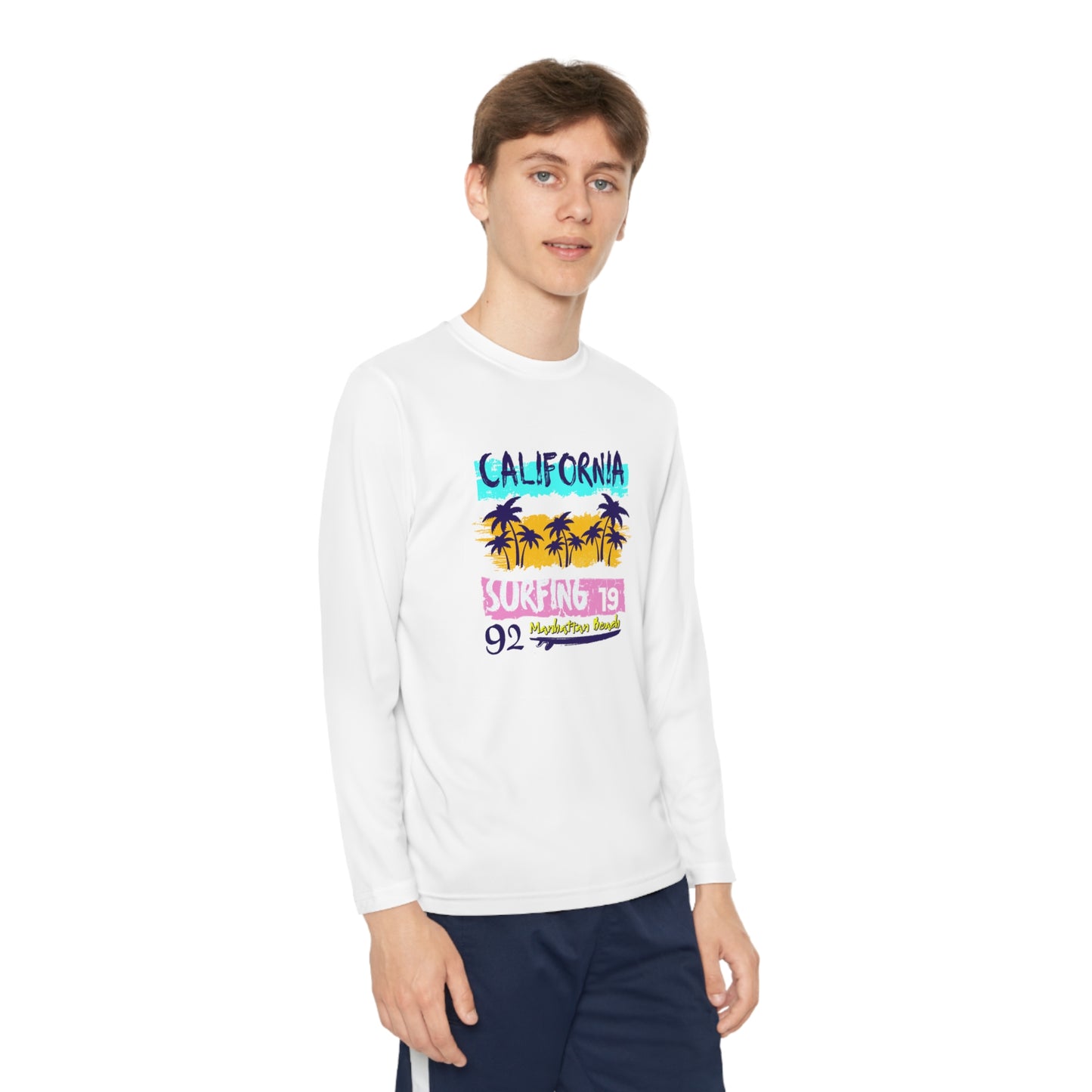 California Surfing Youth Long Sleeve Competitor Tee