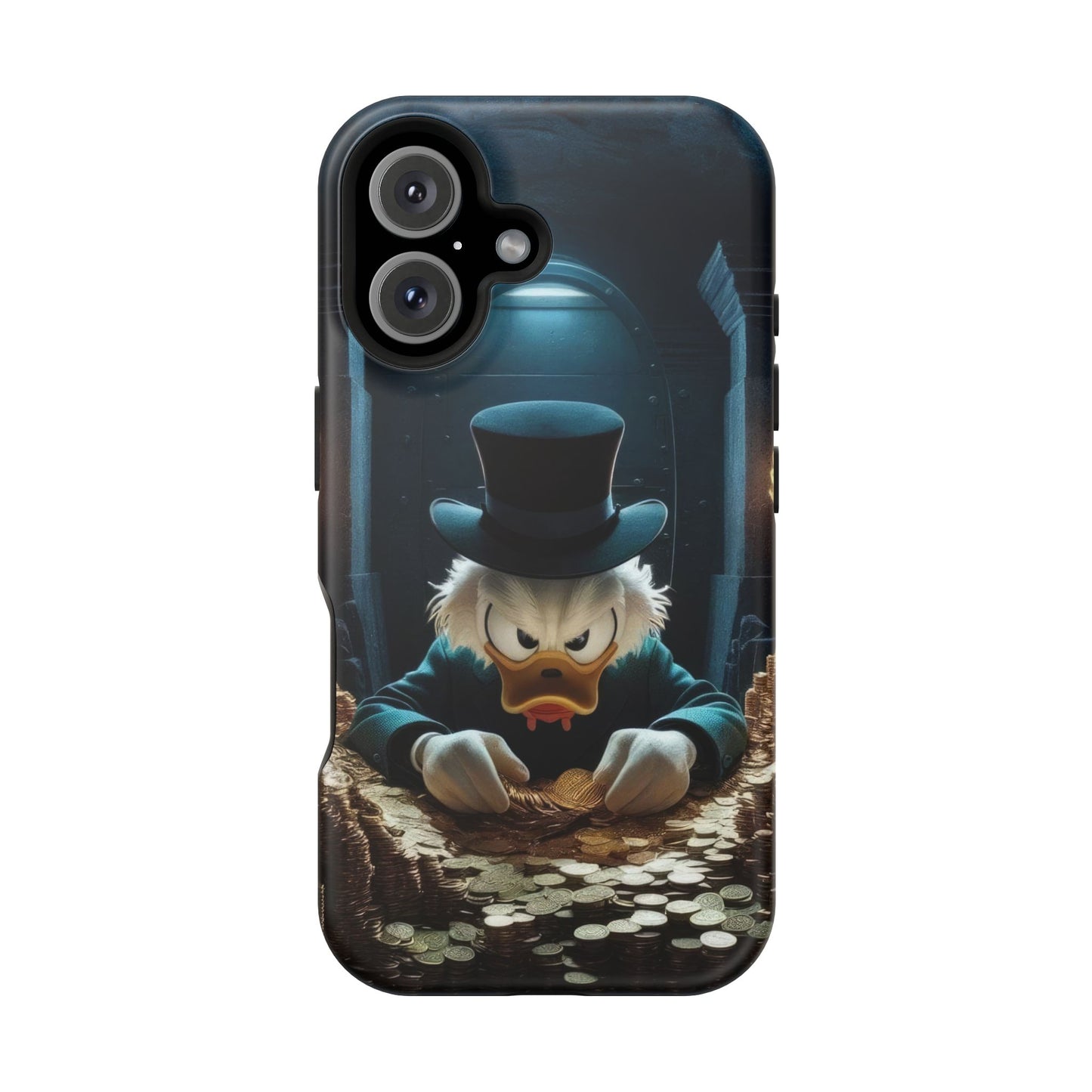 Magnetic Phone Case - Scrooge McDuck Design