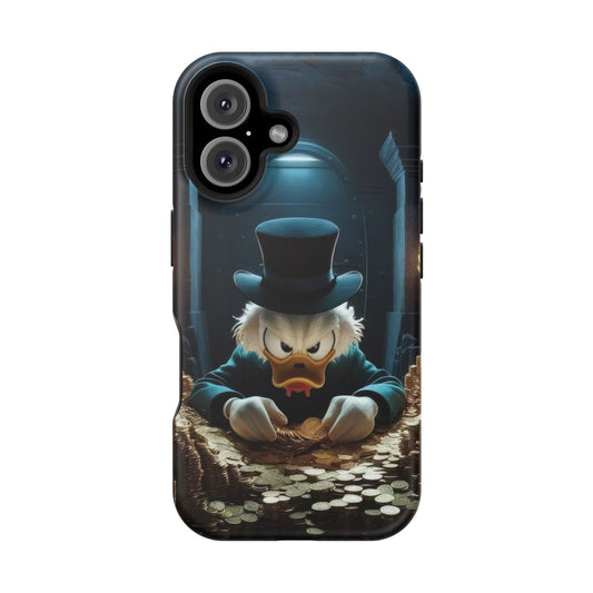 Magnetic Phone Case - Scrooge McDuck Design