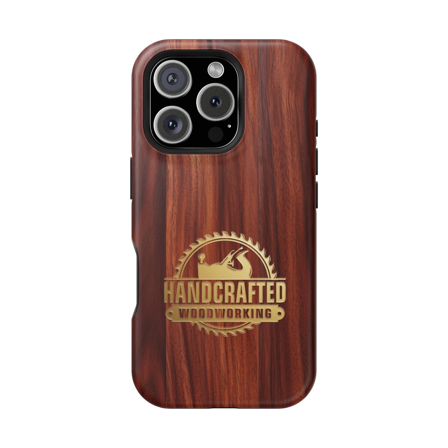 Woodworking Logo Magnetic iPhone Case