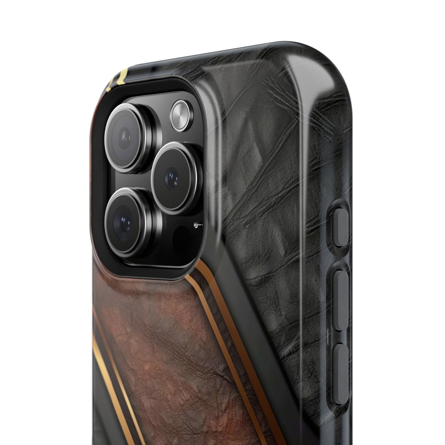 Stylish Leather Texture Magnetic Tough Cases