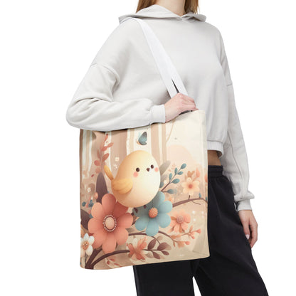Pastel Canary Tote Bag