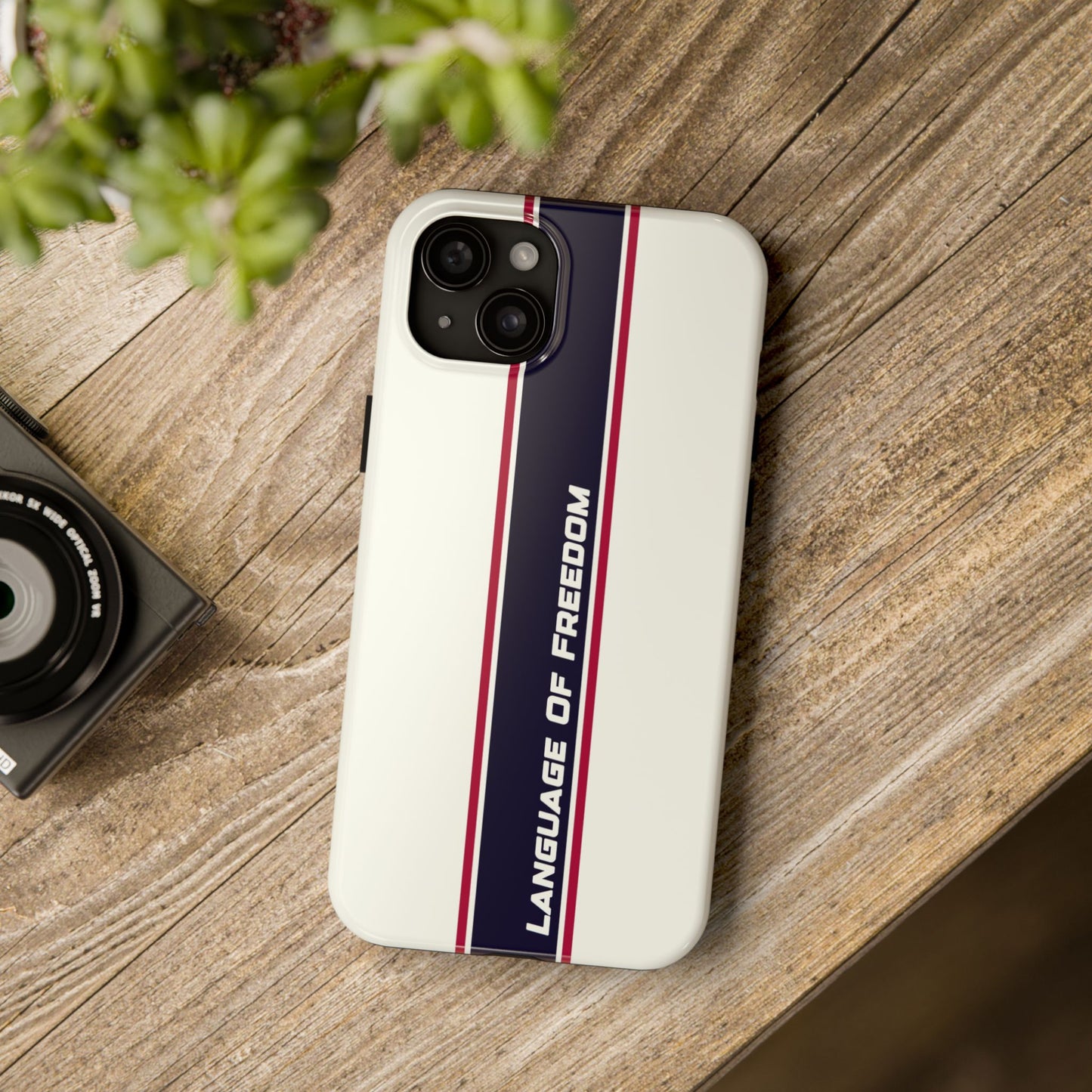 Language of Freedom Tough Phone Cases