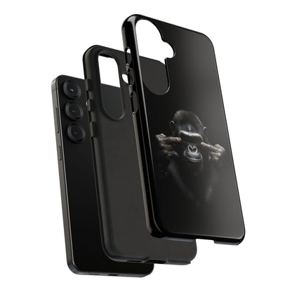 Edgy Gorilla Samsung  Phone Case - Funny Gift for Animal Lovers