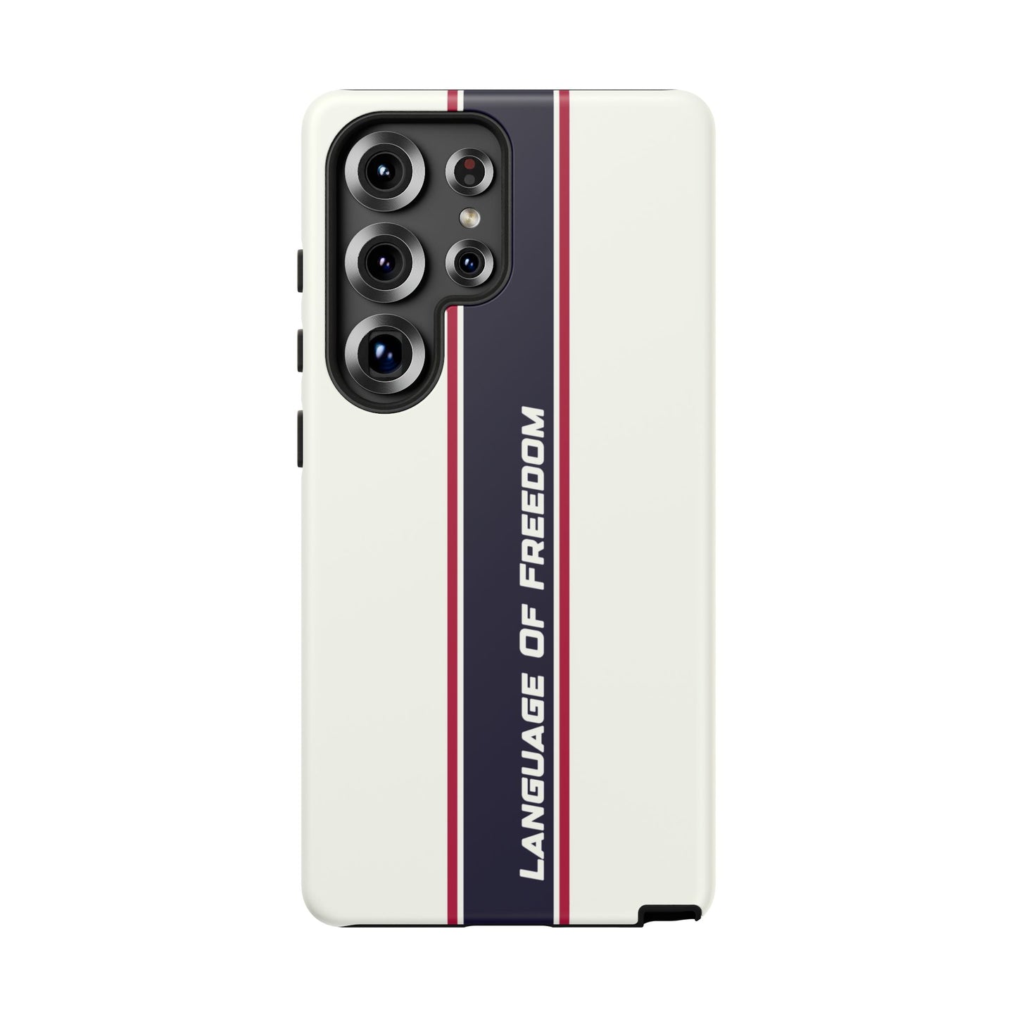 Language of Freedom Tough Case – Minimalist Design