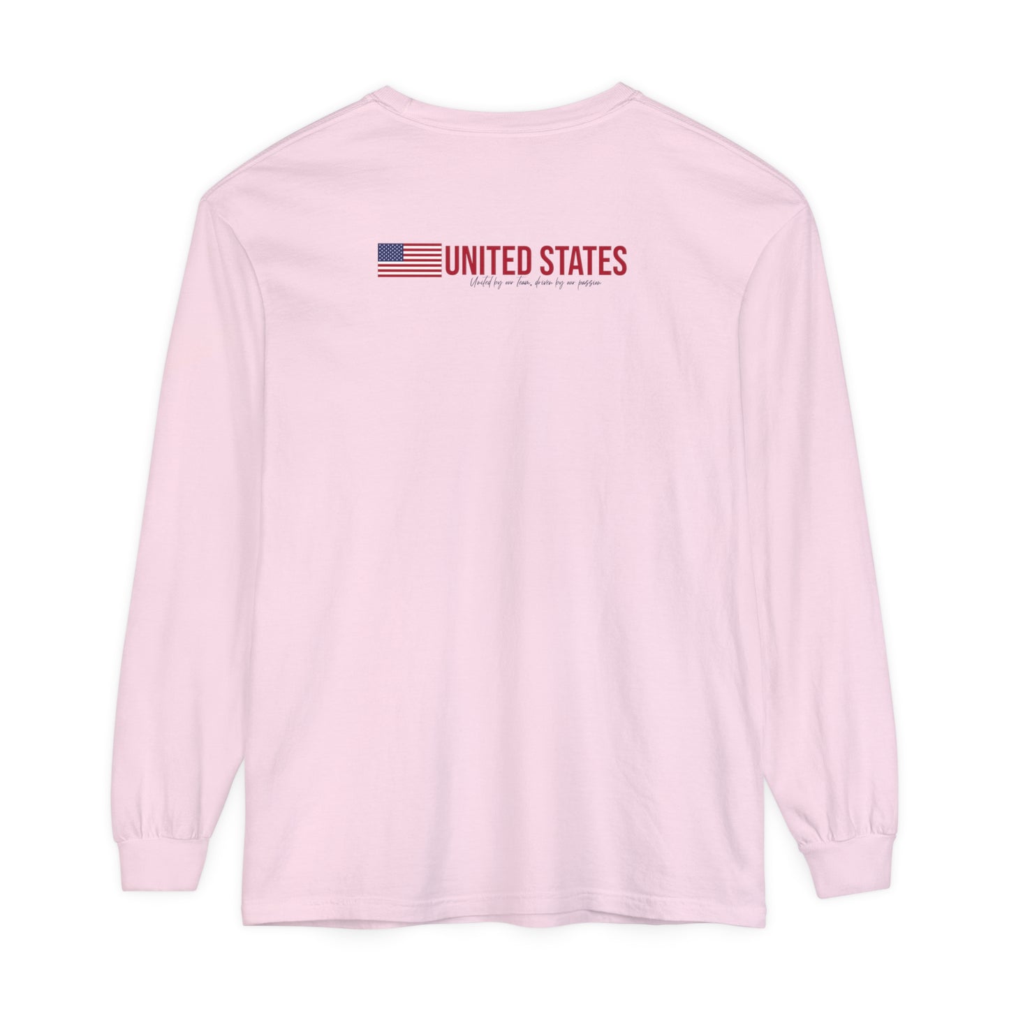 One Nation, One Dream Unisex Garment-dyed Long Sleeve T-Shirt