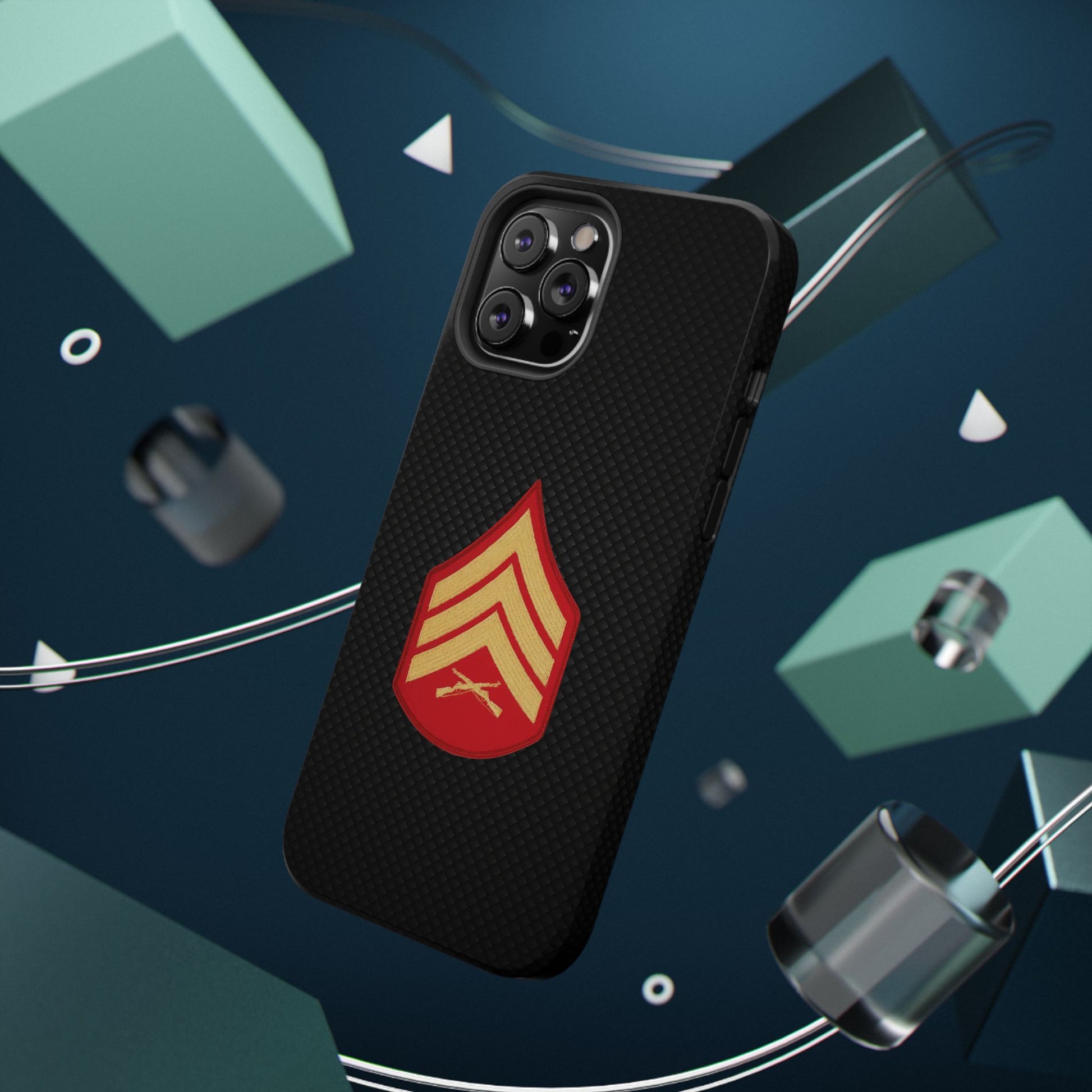 Rank Insignia Impact-Resistant Cases, Sergeant