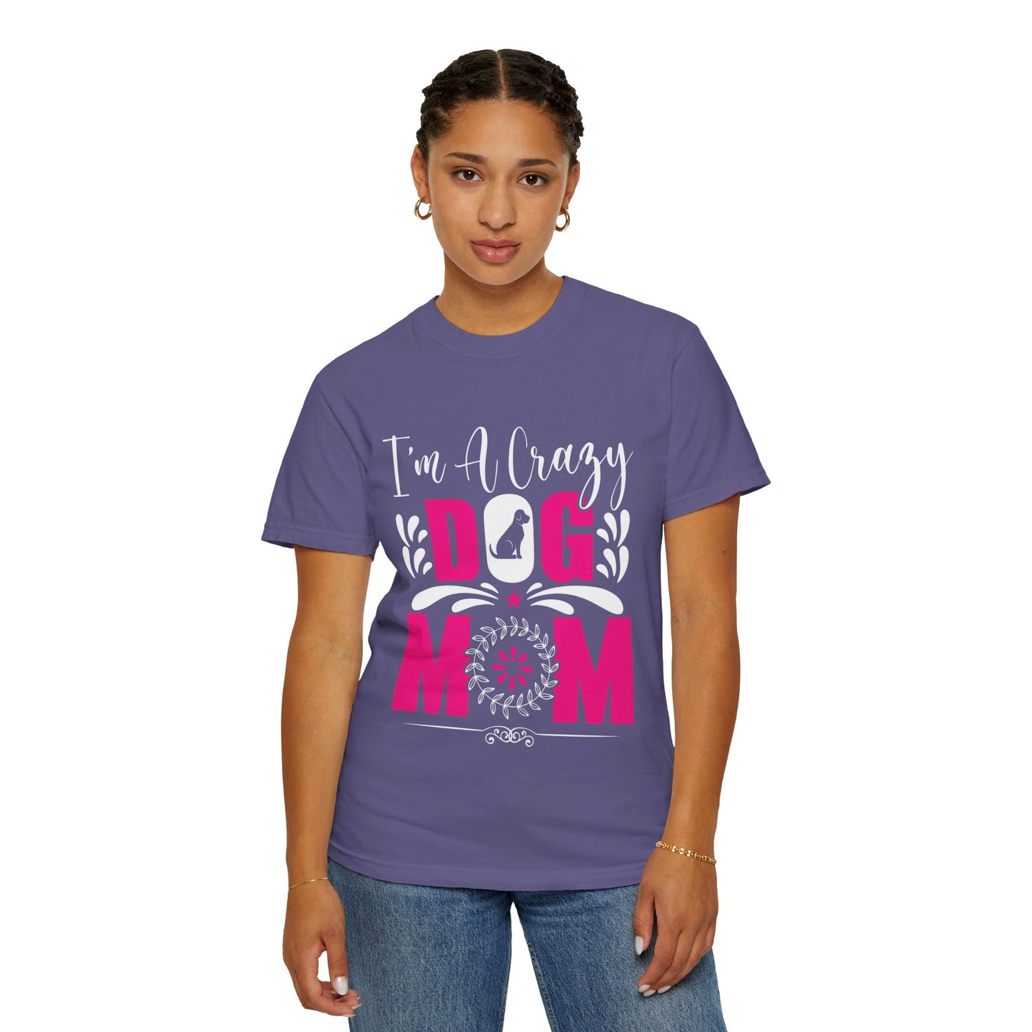 Crazy Dog Mom Unisex T-Shirt - Perfect Gift for Dog Lovers