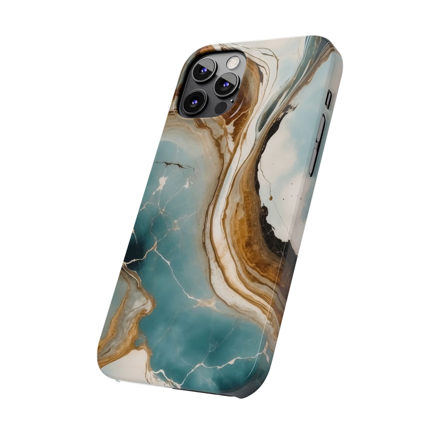 Marble Slim Phone Case, Stylish Protective Cover