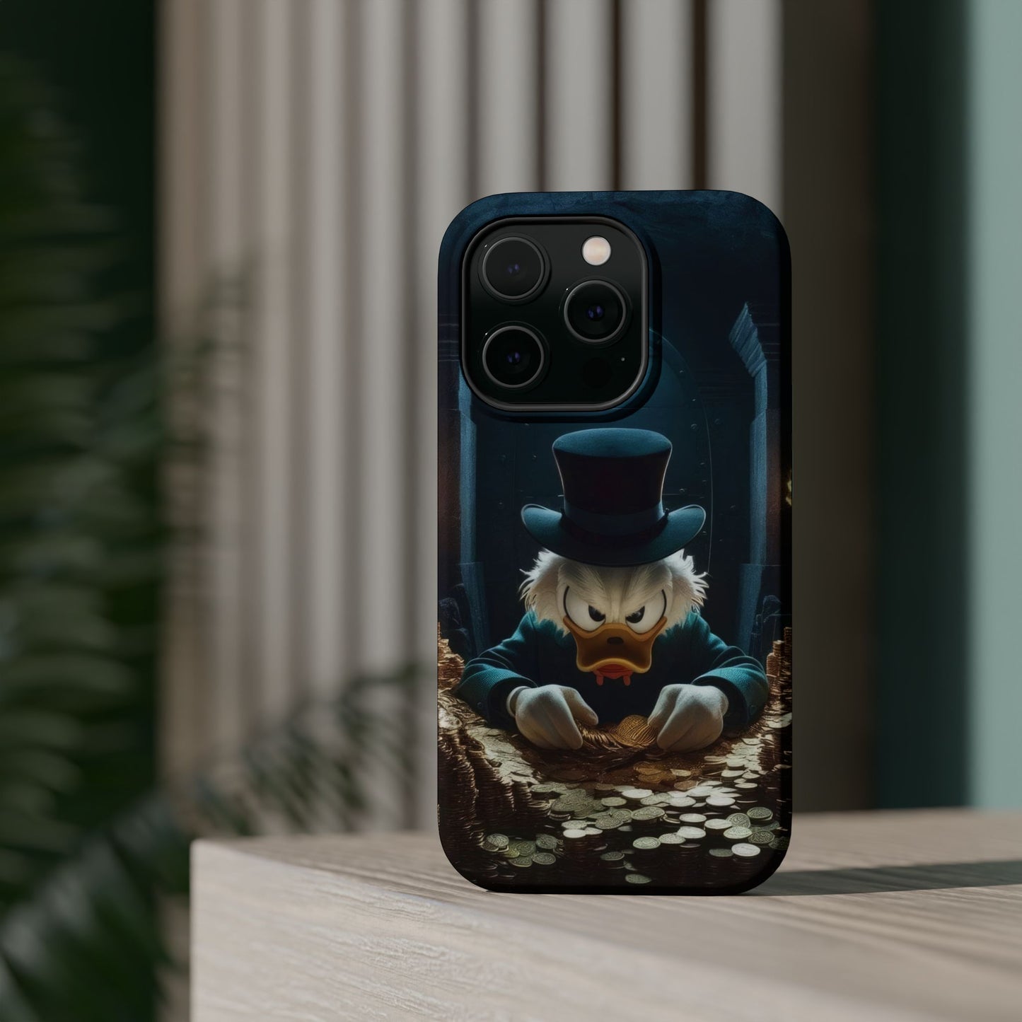 Magnetic Phone Case - Scrooge McDuck Design