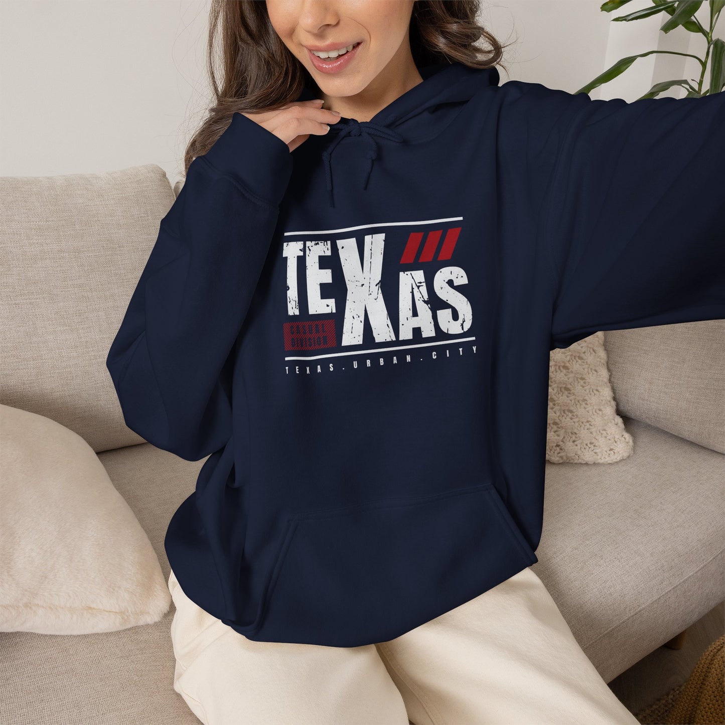 Texas Unisex Heavy Blend Hoodie - Bold Design for Everyday Comfort