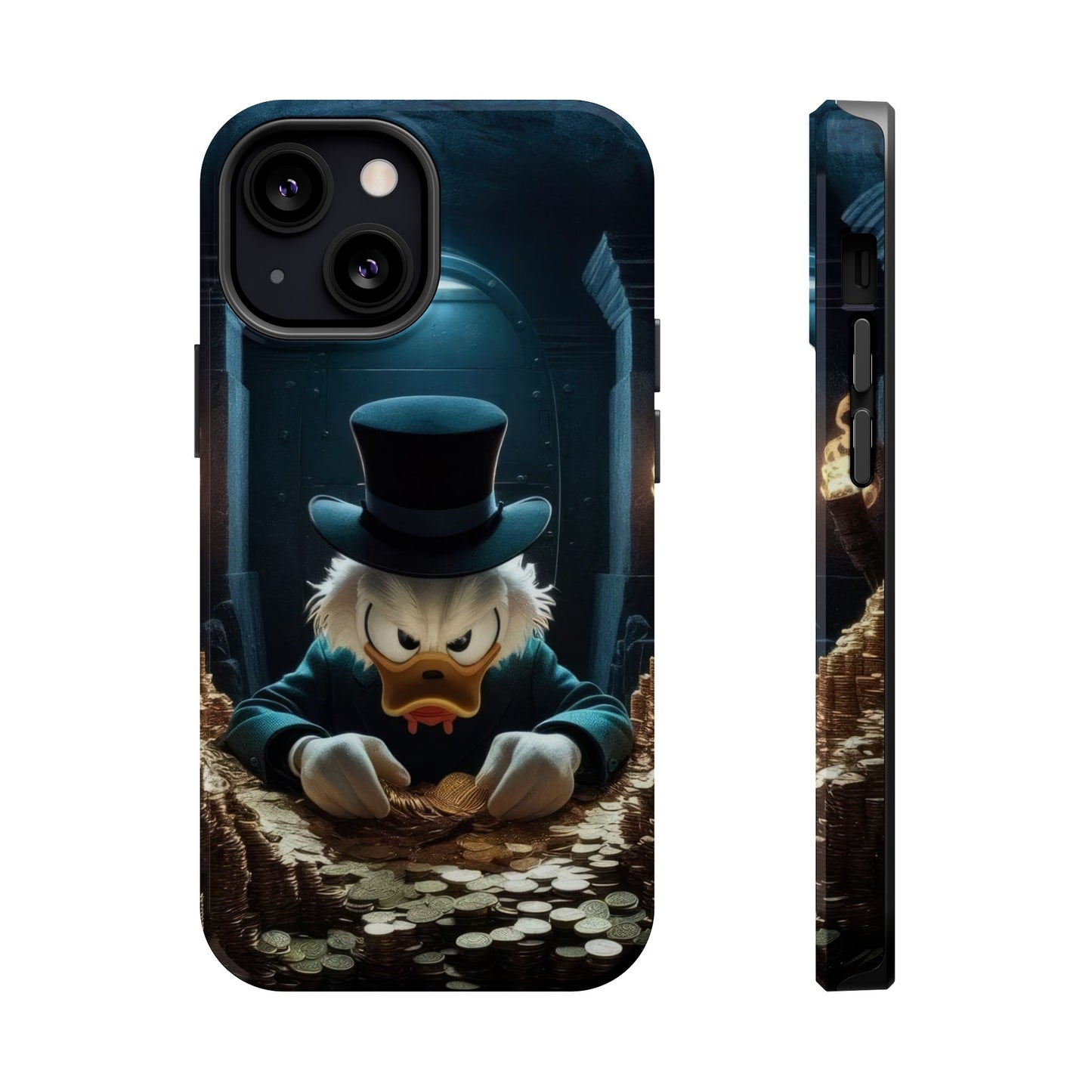 Magnetic Phone Case - Scrooge McDuck Design