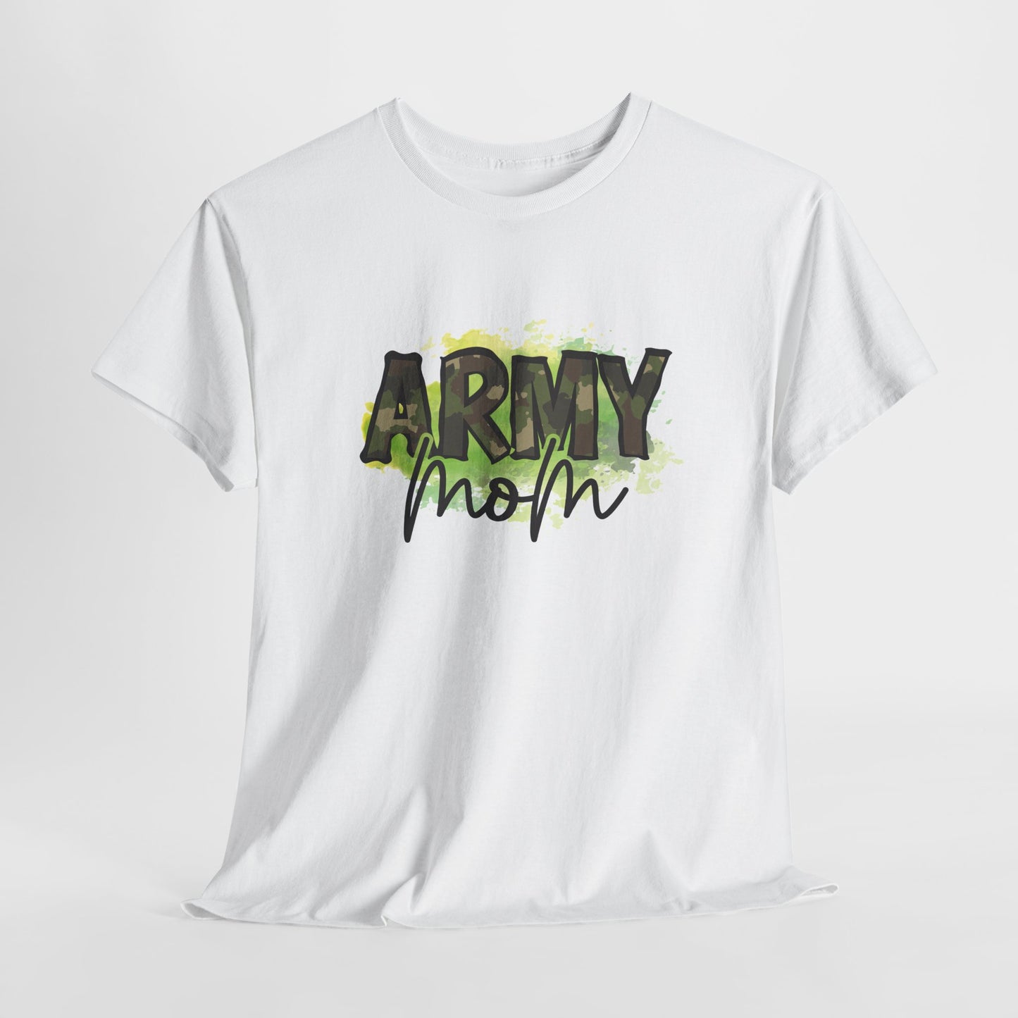 Army Mom Heavy Cotton Tee