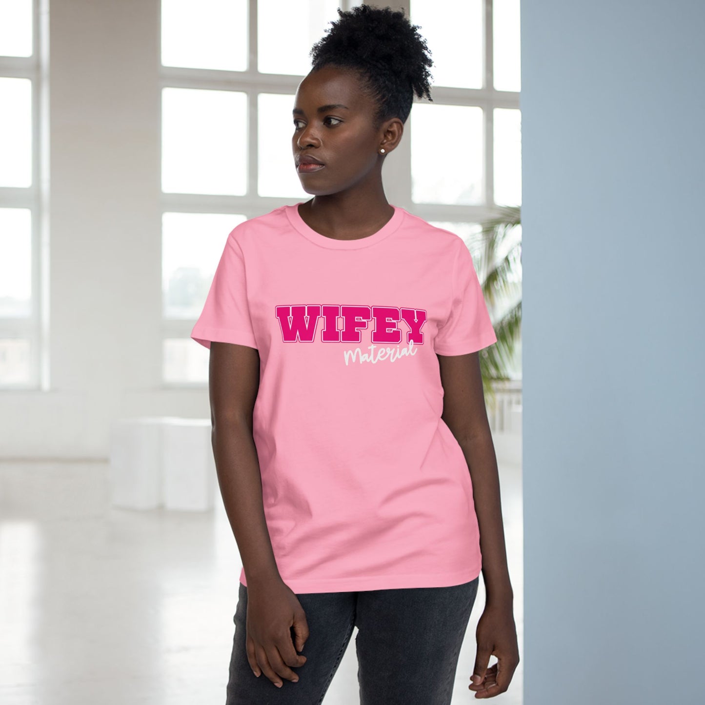 Wifey Material Women’s Maple Tee