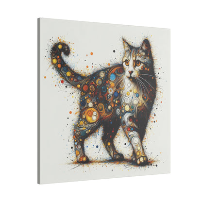 Purrfect Expression - Canvas Print