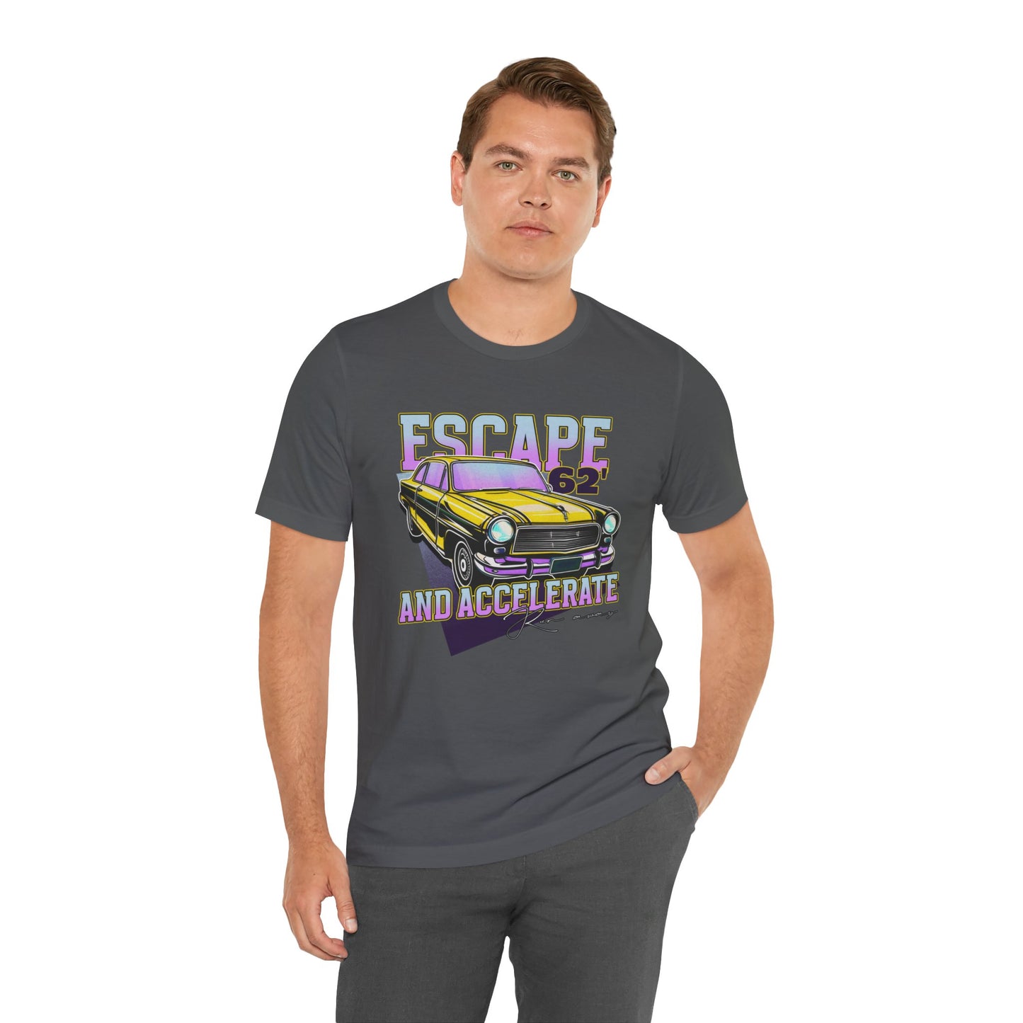 Escape And Accelerate Unisex Jersey Short Sleeve Tee