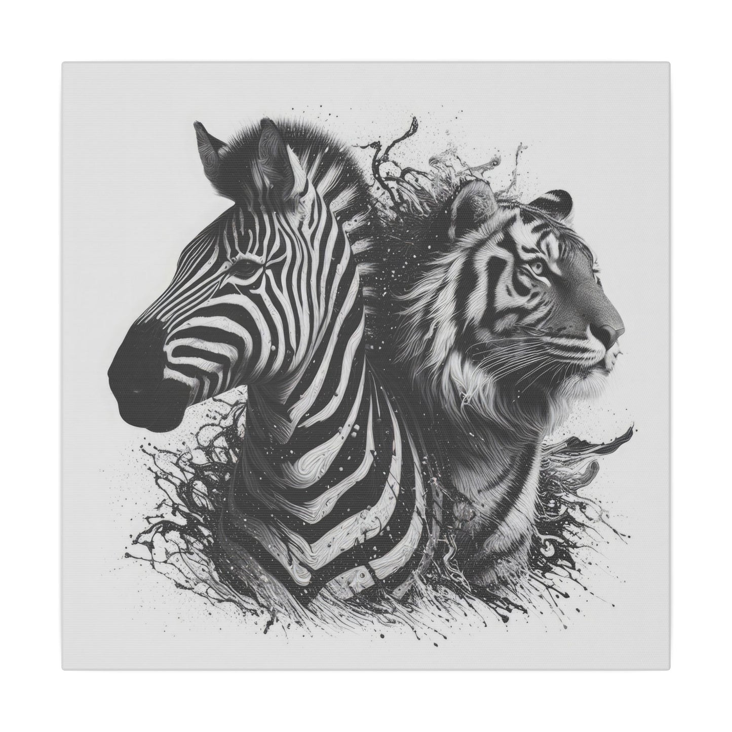 Stripes and Shadows - Canvas Print