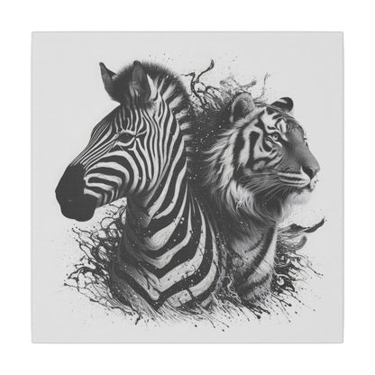Stripes and Shadows - Canvas Print