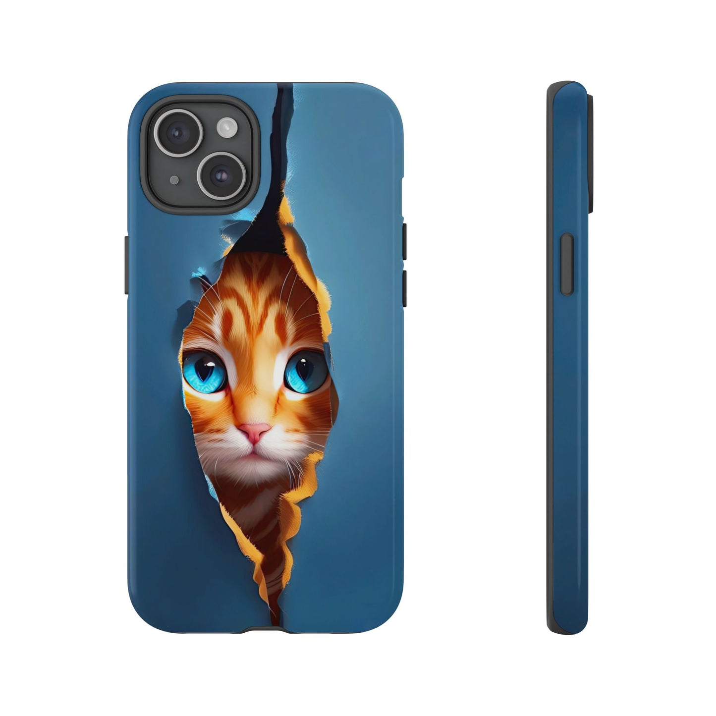 Curious Kitten Tough  Case for iPhone