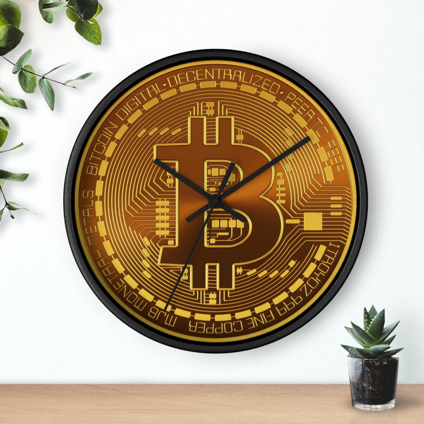 Bitcoin Wall Clock