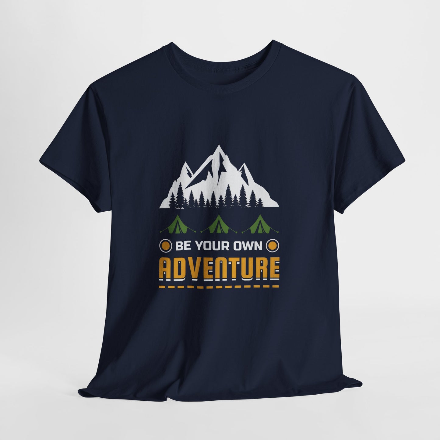 Adventure Tee - 'Be Your Own Adventure' Unisex Heavy Cotton T-Shirt