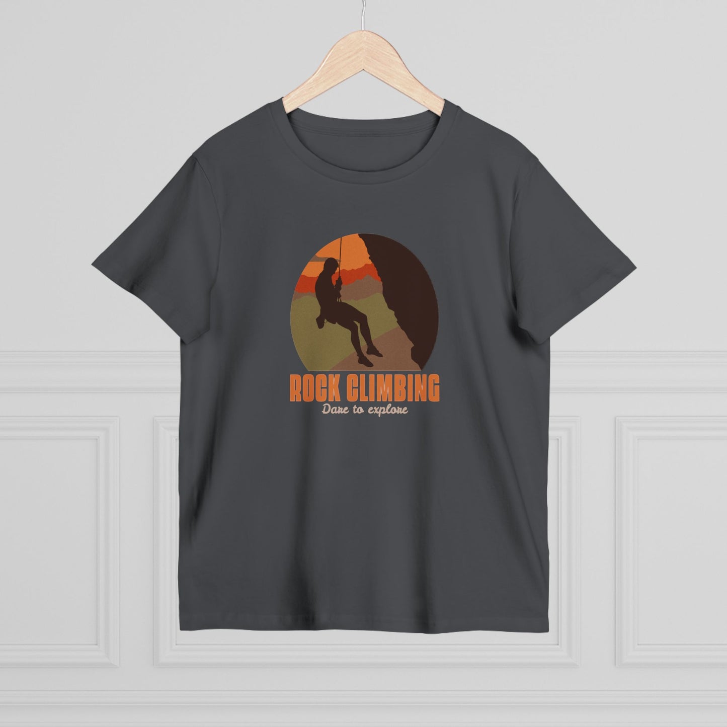 Rock Climbing Dare To Explore Women’s Maple Tee