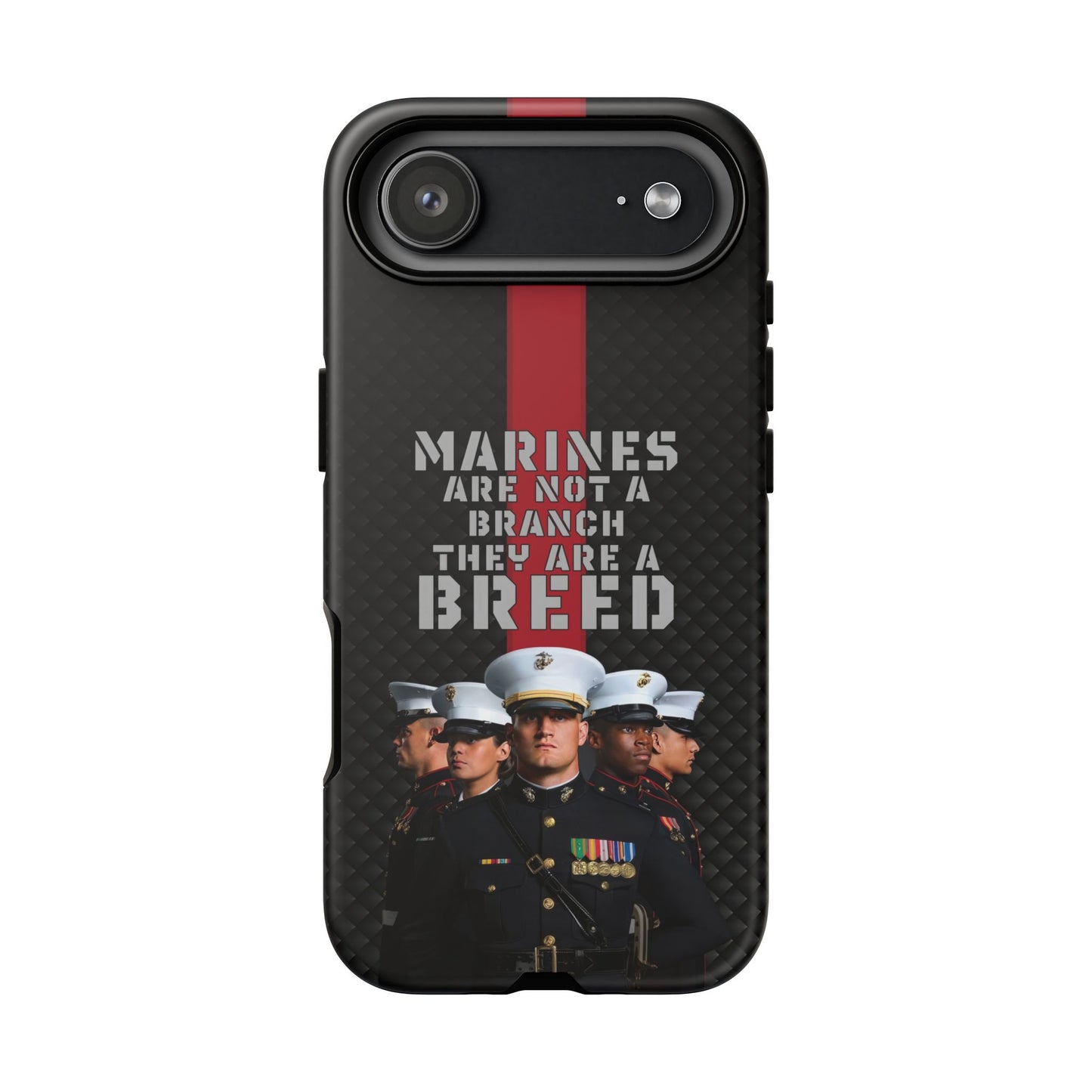 Marine Corps Tough iPhone Case - Proud Military Supporter