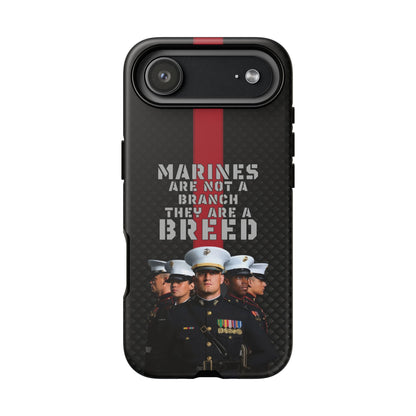 Marine Corps Tough iPhone Case - Proud Military Supporter