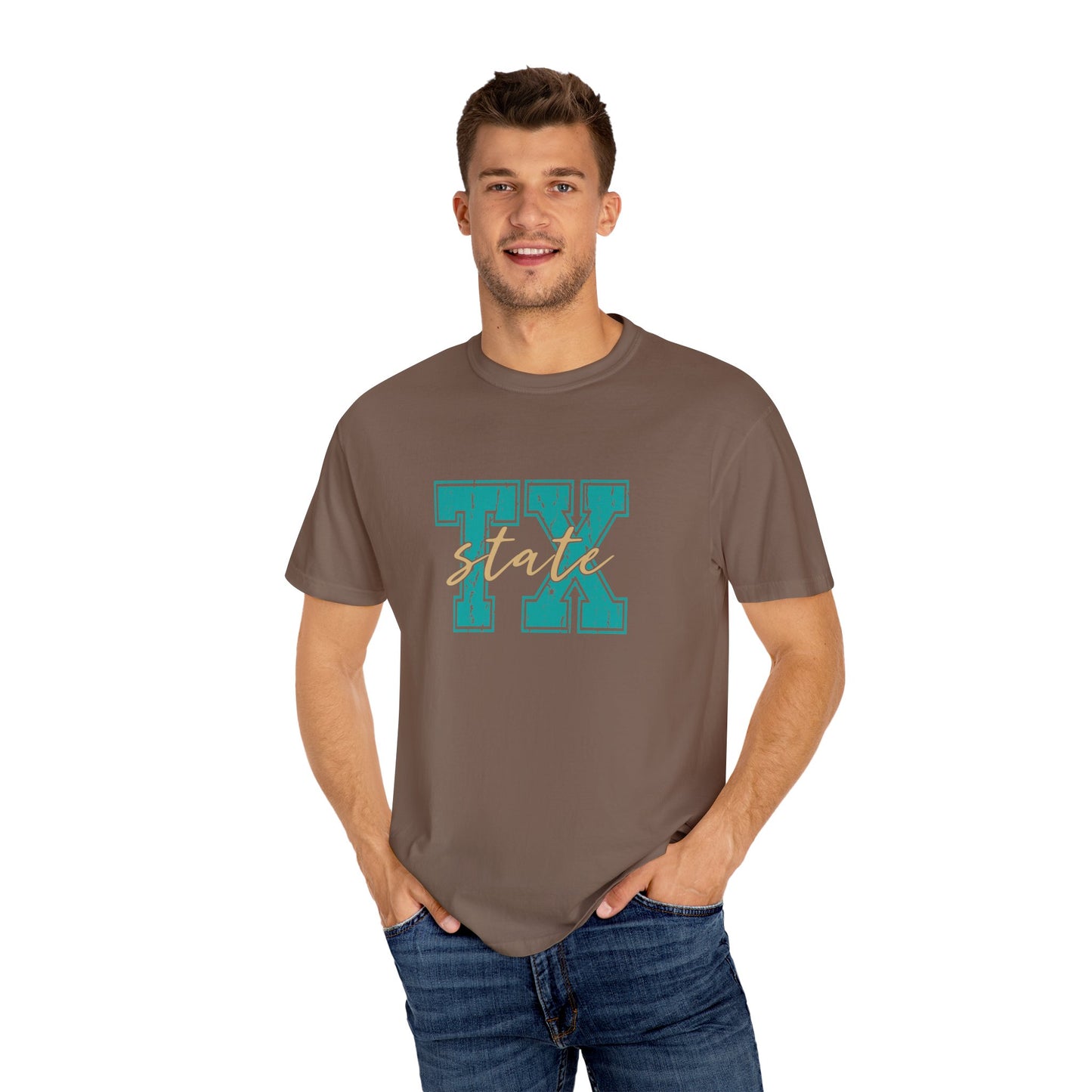 TX State Unisex Garment-Dyed T-shirt