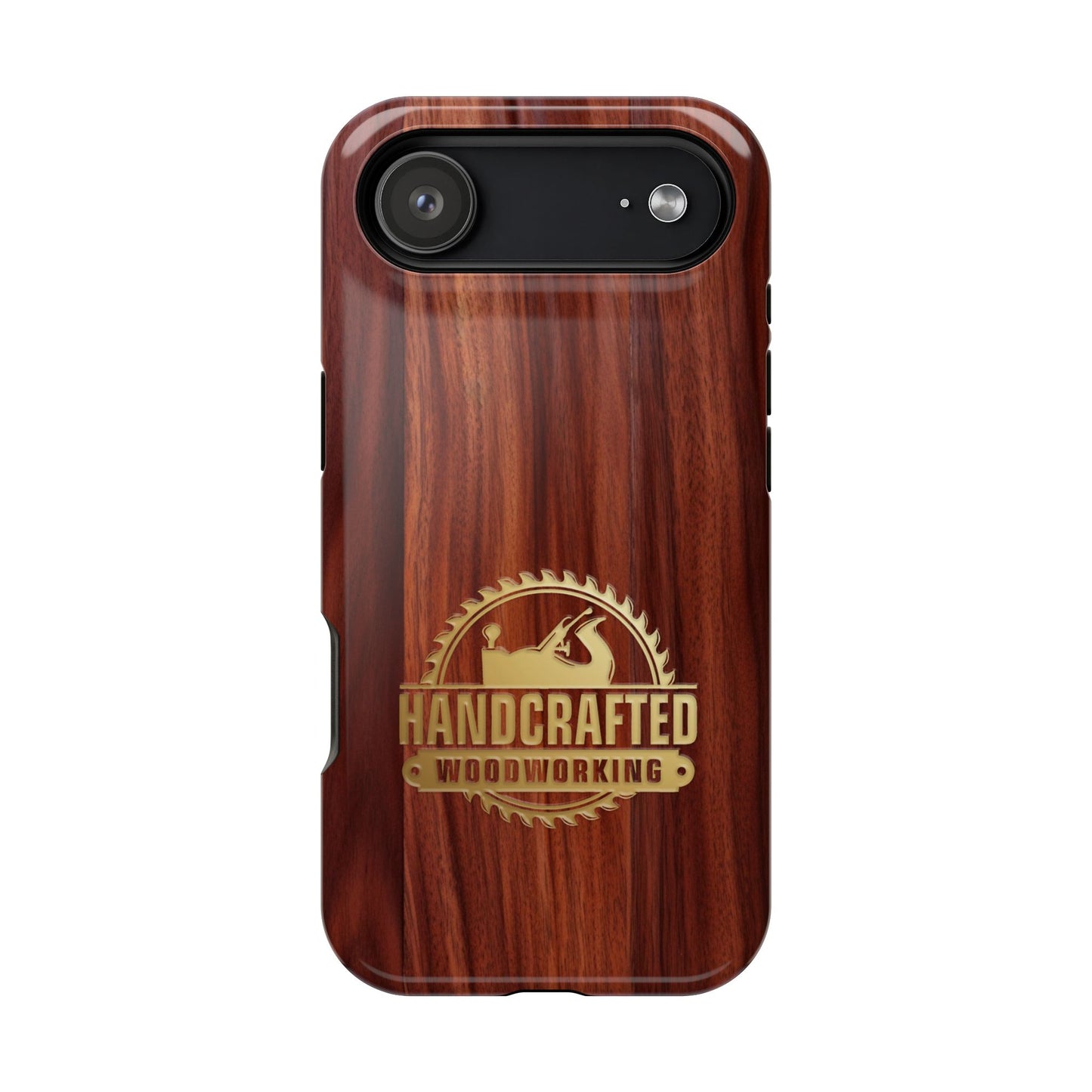Woodworking Logo Magnetic iPhone Case