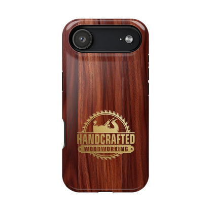 Woodworking Logo Magnetic iPhone Case