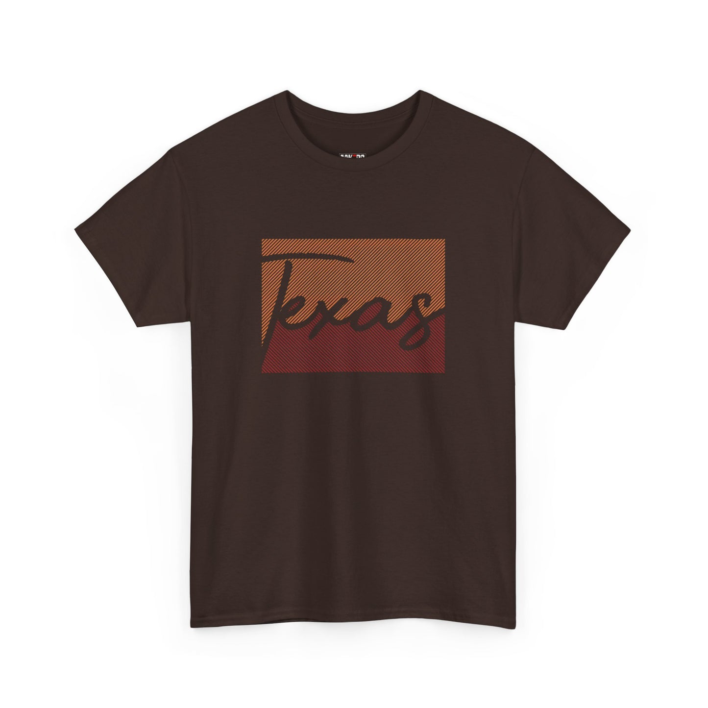 Texas Unisex Heavy Cotton Tee - Retro Style Tee for Texas Lovers