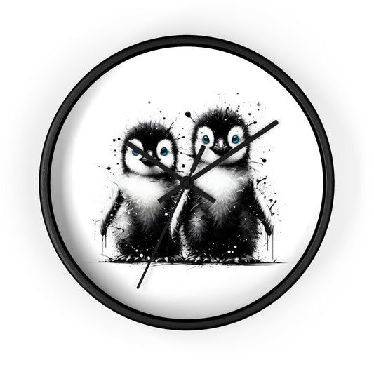 Abstract Art Wall Clock 10" – Modern Artistic Timepiece